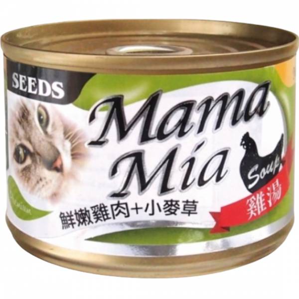 MamaMia機能愛貓雞湯餐罐170g 