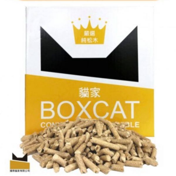 (預購)國際貓家BOXCAT純松木貓砂13L黃標 