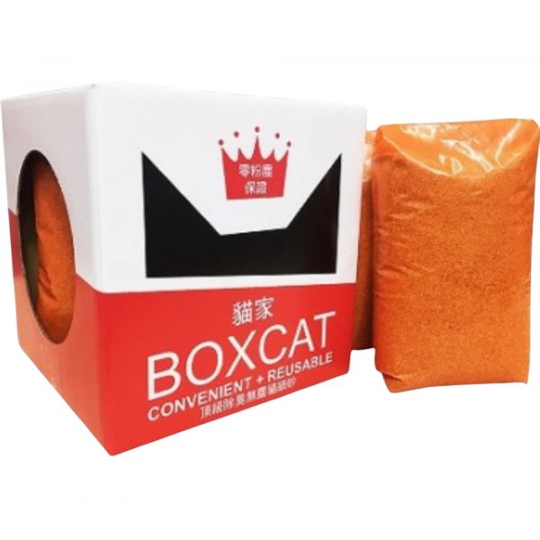 (預購)國際貓家BOXCAT大球砂24LB紅標 