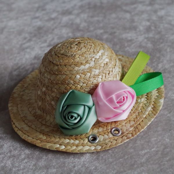 玫瑰花遮陽帽 