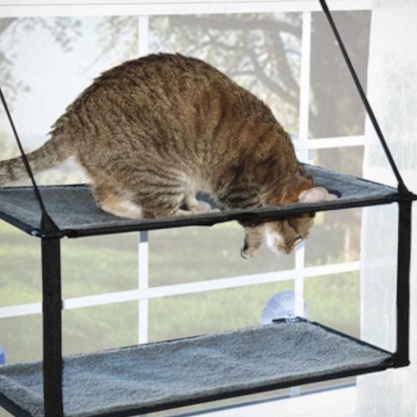 KH窗台雙層貓吊床 