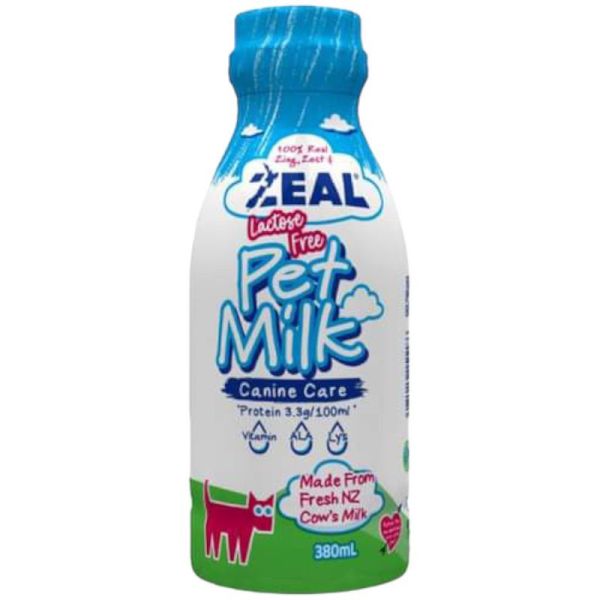 ZEAL紐西蘭犬專用保健鮮乳(不含乳糖)380ml 