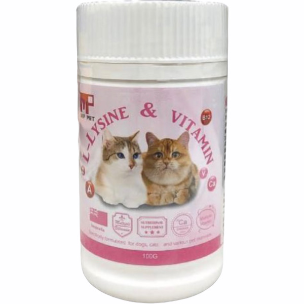 MP PET貓用離胺酸+維生素100g 