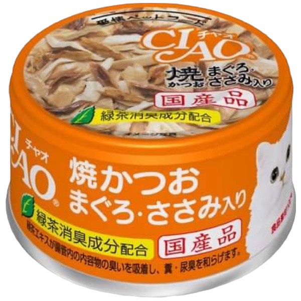 日本CIAO旨定罐貓罐85g 