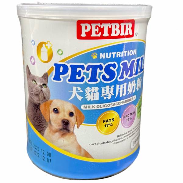 沛比兒犬貓專用奶粉350g 