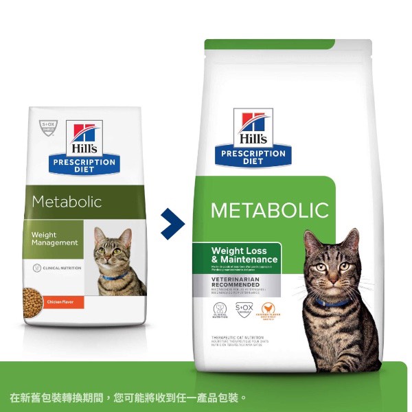 希爾思處方貓Metabolic肥胖基因代謝餐3.85公斤 