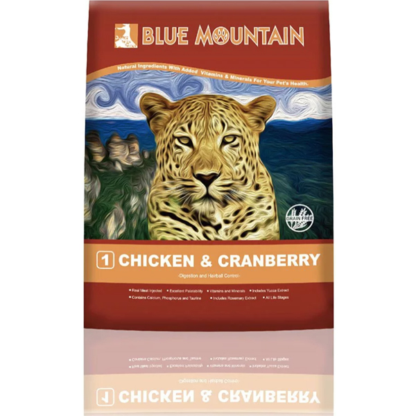 荒野藍山貓腸胃保健專門配方-雞肉+蔓越莓5.5LB 