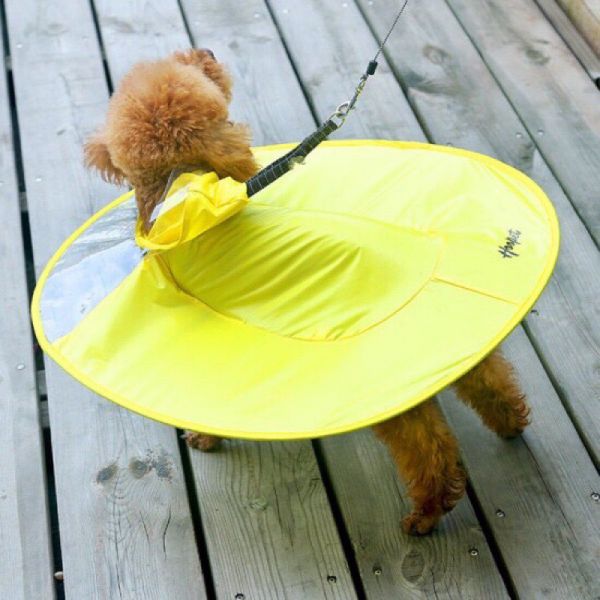 黃色飛碟雨衣 