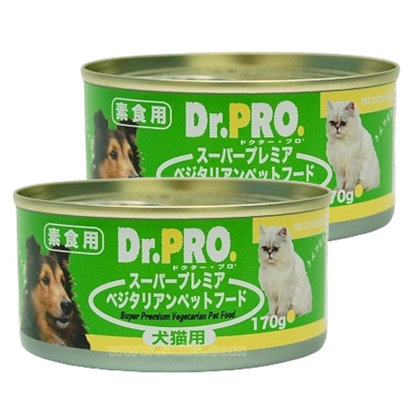 DR.PRO素食罐頭(犬貓用)170g 