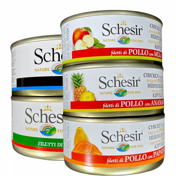 schesir犬罐6罐組合包 