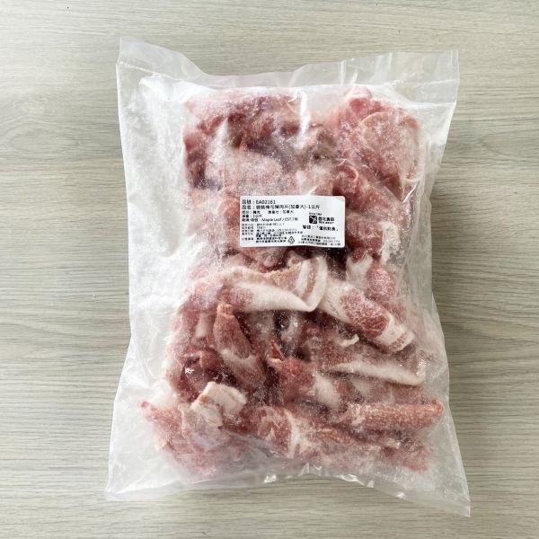 袋裝梅花豬肉片(1kg) 袋裝梅花豬肉片(1kg)