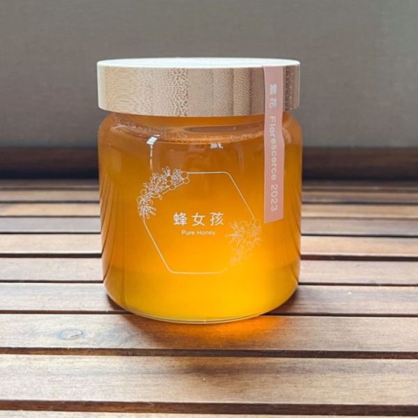 【蜂女孩】繁花玉荷包蜜_430g木蓋精裝瓶 