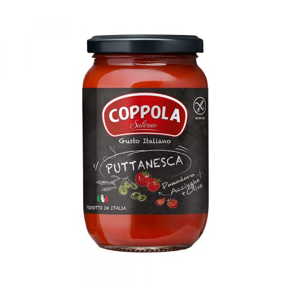 【廣紘】義大利Coppola無加糖鯷魚橄欖番茄麺醬 