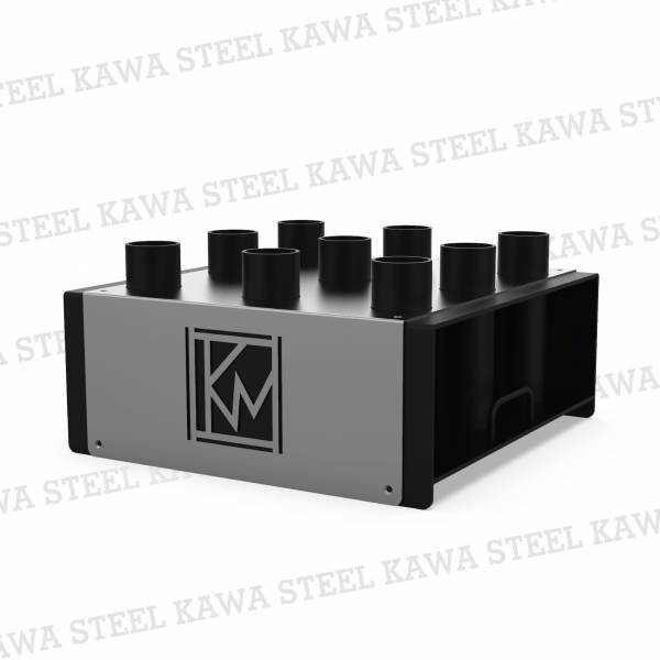 Kawa Steel Vertical 9-Barbell Holder/Holds 