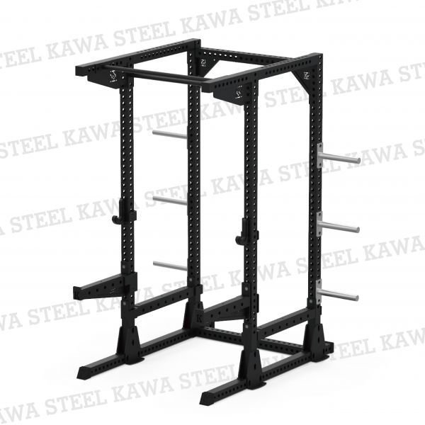 Kawa Steel Power Rack 四柱全框,蹲舉架,龍門架,深蹲重訓架,台灣製,中鋼鋼材,運動健身規畫採購安裝,trx,crossfit,gym