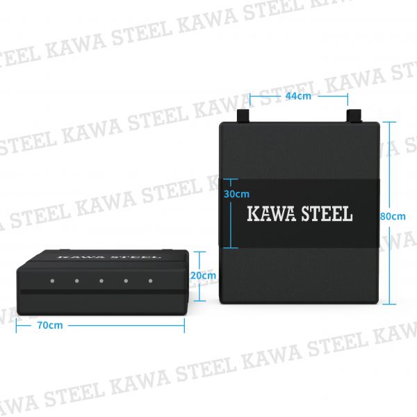 Kawa Steel Weightlifting Drop Pads 
