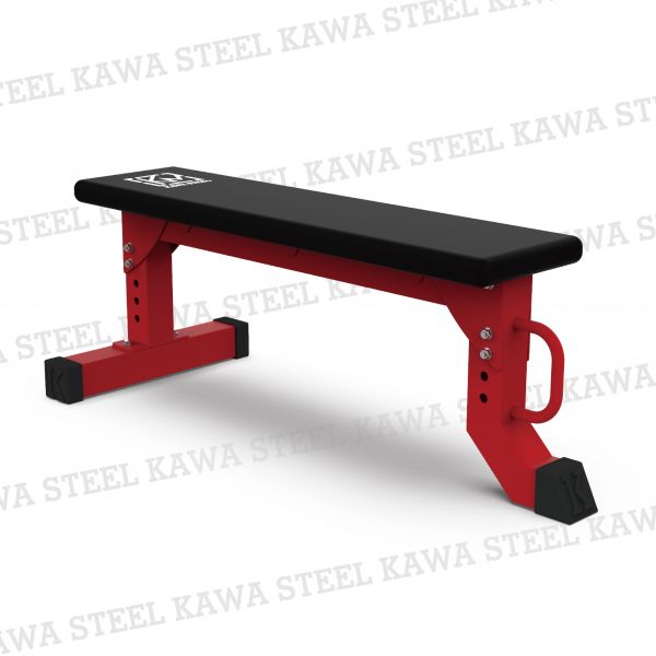 Kawa Steel Flat Weight Bench 重裝臥推椅,重訓健身椅,台灣製,中鋼鋼材,運動健身規畫採購安裝,crossfit,gym