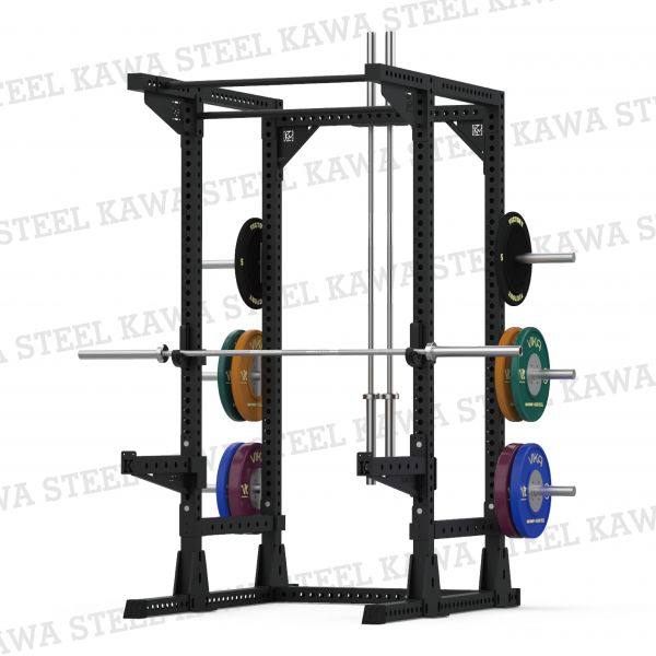 Kawa Steel Power Rack 四柱全框,蹲舉架,龍門架,深蹲重訓架,台灣製,中鋼鋼材,運動健身規畫採購安裝,trx,crossfit,gym