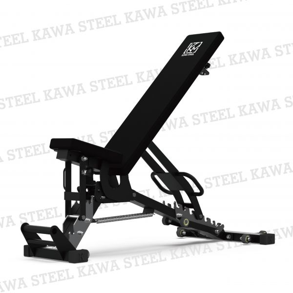 Kawa Adjustable Weight Bench 可調式臥推椅品牌,商用臥推椅子,啞鈴臥推椅收納,多功能健身臥推椅,台灣製,中鋼鋼材,運動健身規畫採購安裝,crossfit,homegym