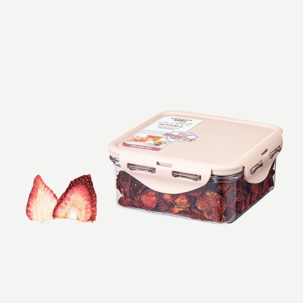 【純淨保鮮盒】草莓果乾水 樂扣樂扣,暖暖純手作,保鮮盒,純淨保鮮盒,保鮮盒推薦,草莓果乾,水果,果乾水,補充水分,健康飲料