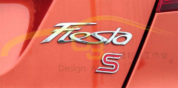 S 運動 金屬標誌 Ford,Focus,Fiesta,S,後標貼,運動,立體,裝飾,行李箱貼 標誌,標貼,金屬標貼