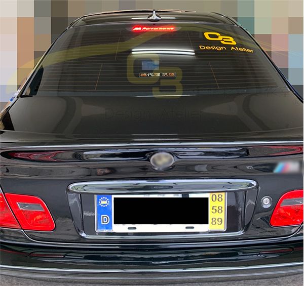 BMW 寶馬 E46 CI 雙門前期 專用 第三剎車燈 文字貼片 BMW,寶馬,E46 CI,雙門,前期,專用,第三剎車燈,貼片,文字,貼紙,造型,車標,改裝,車用膜