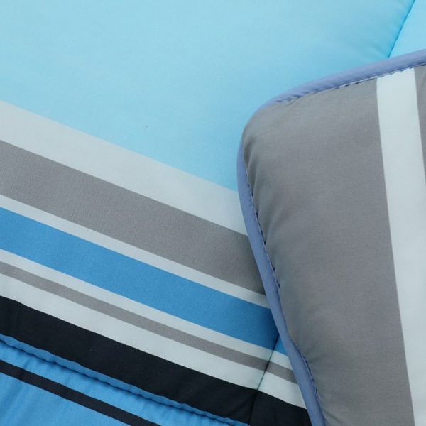 LAMINA 雙人 摩登條紋 日式床墊 透氣床墊,5公分,三折收納床墊