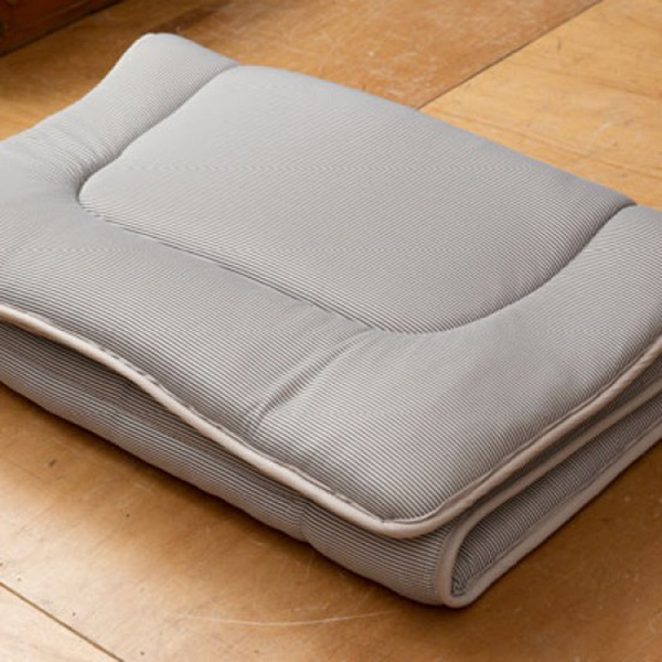 LAMINA   單人 極簡灰條日式床墊 日式床墊,台灣製床墊,三折床墊