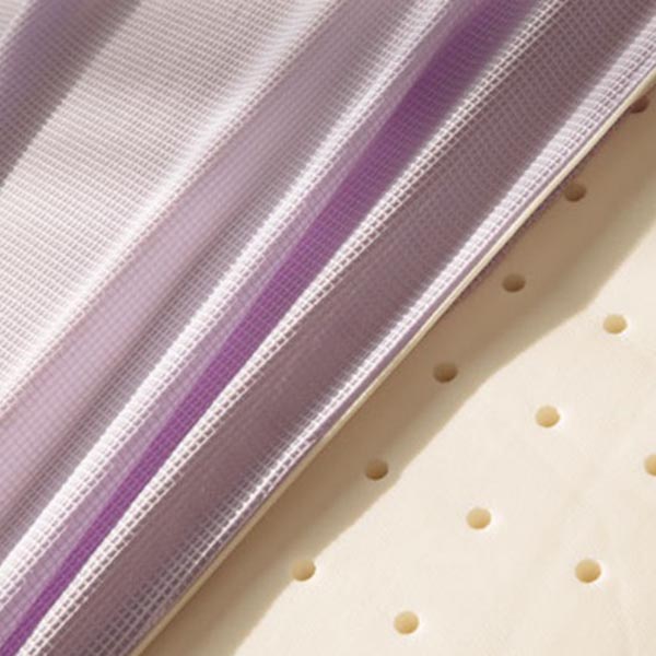 LAMINA 雙人 抗菌透氣乳膠床墊4cm-薰衣紫 天然乳膠床墊,天然乳膠,抗菌,抗菌表布,薰衣紫