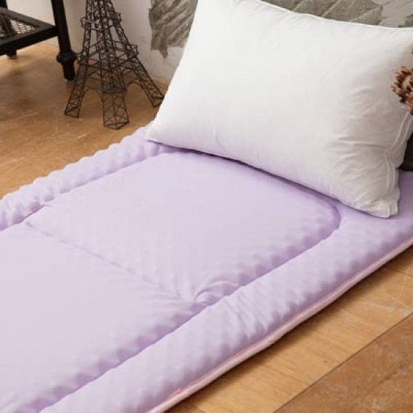LAMINA  輕便日式床墊雙人-薰衣紫 透氣床墊,5公分,三折收納床墊,抑菌床墊,Microban床墊,單人床墊