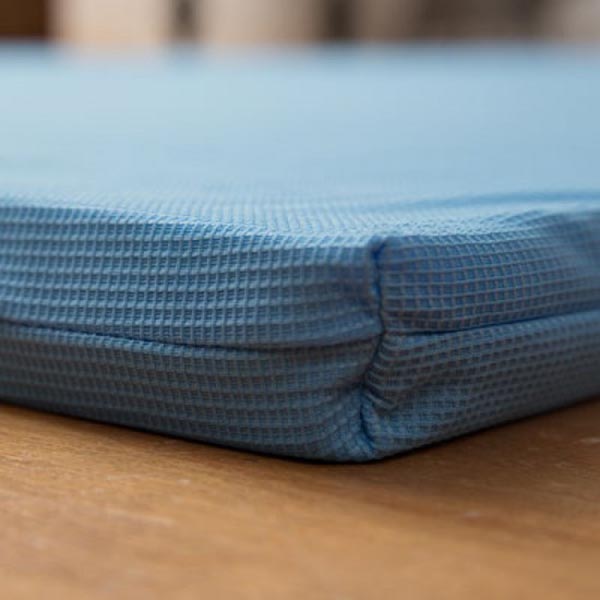 LAMINA  單人 抗菌透氣乳膠床墊4cm-天空藍 天然乳膠床墊,天然乳膠,抗菌,抗菌表布,天空藍