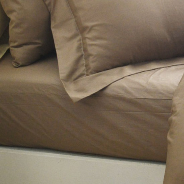 Cozy inn  加大 簡單純色-咖啡-200織精梳棉床包 100%精梳棉,床包,精梳棉床包,咖啡,加大