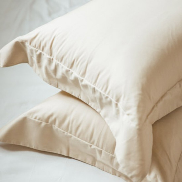 LAMINA  純色-卡布奇諾 100%精梳棉枕頭套-2入 卡布奇諾枕頭套,精梳棉枕頭套,純色枕頭套,100％精梳棉枕頭套