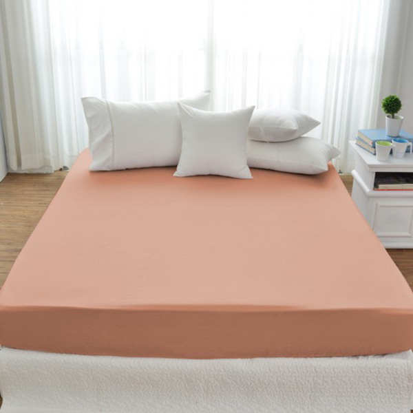 Cozy inn  單人  簡單純色-梅子咖-200織精梳棉床包 100%精梳棉,床包,精梳棉床包,梅子咖,單人