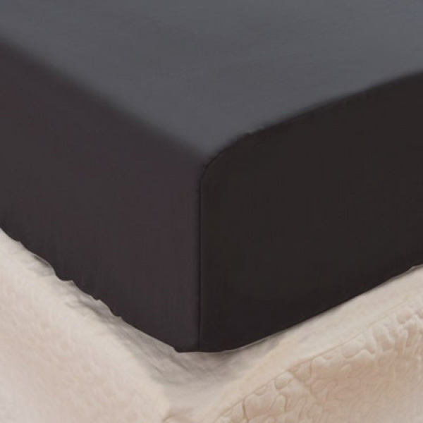 Cozy inn  加大 簡單純色-鐵灰-200織精梳棉床包 100%精梳棉,床包,精梳棉窗包,鐵灰,加大