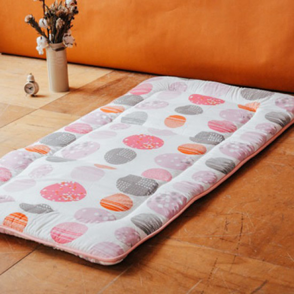 LAMINA  單人 泡泡球日式床墊-粉 日式床墊,台灣製床墊,三折床墊