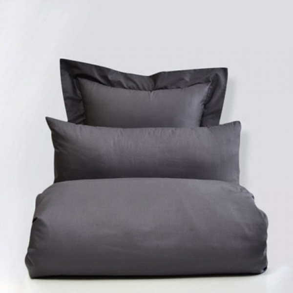 Cozy inn  單人  簡單純色-鐵灰-200織精梳棉床包 100%精梳棉,薄被套,精梳棉薄被套,鐵灰,單人