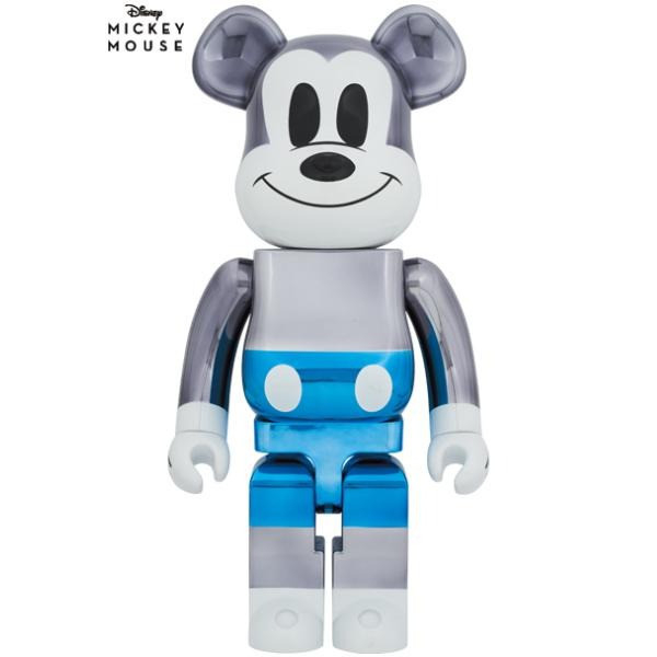 BE@RBRICK fragmentdesign MICKEY MOUSE BLUE Ver.1000％ 藤原浩 米奇 