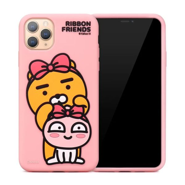 KAKAO iPhone11系列 薄款果凍套-Ribbom Friends 