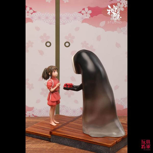 神隱Studio 神隱少女系列 GK蒐藏雕像 千尋與無臉男 0910 