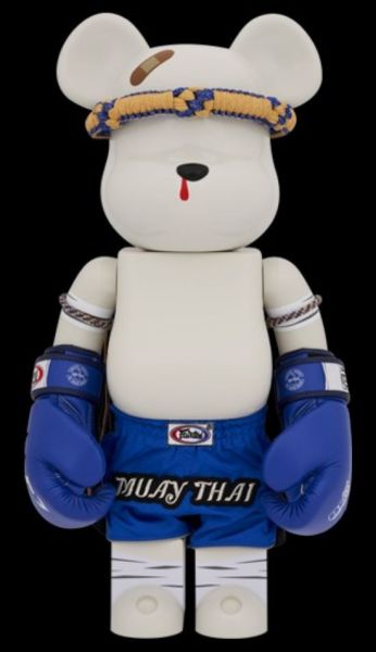 BE@RBRICK Muay Thai Red & Blue 泰拳 泰國展場限定款 1000％ 