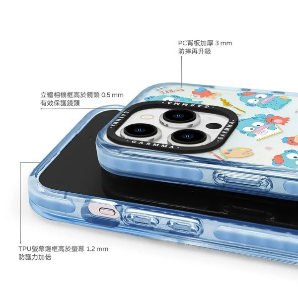 三麗鷗 人魚漢頓 iPhone 15系列 經典款保護殼 塗鴉小天地 