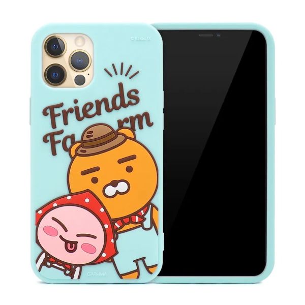 KAKAO iPhone12系列 果凍套-農場款 