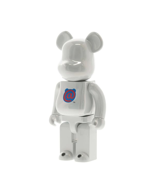 MEDICOM TOY｜Be@rbrick｜1st Model White Chrome｜400%