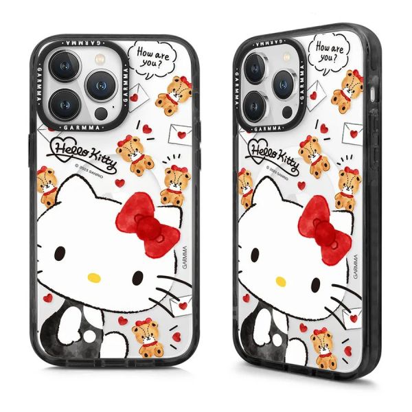 三麗鷗 Hello Kitty iPhone 15系列 磁吸款保護殼 甜蜜好朋友 