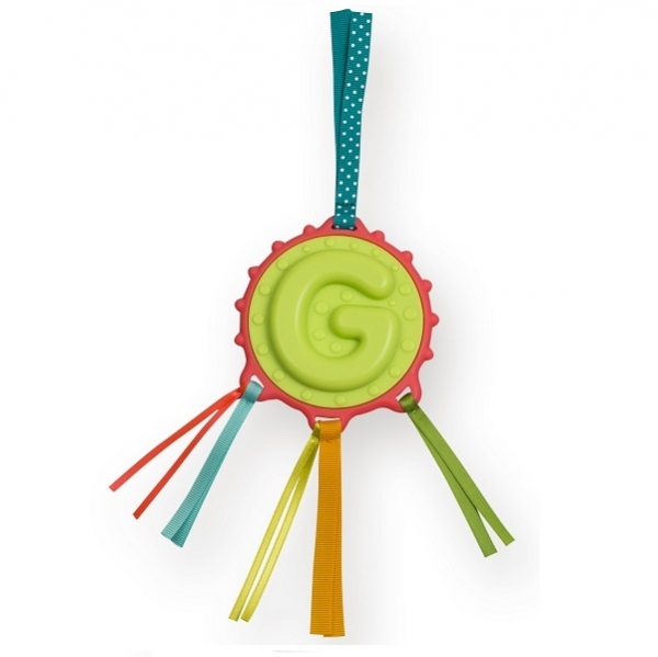 法國ebulobo字母玩具吊飾固齒器-G 