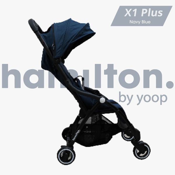 【Hamilton】 X1 Plus嬰兒推車 | 丈青深藍色 