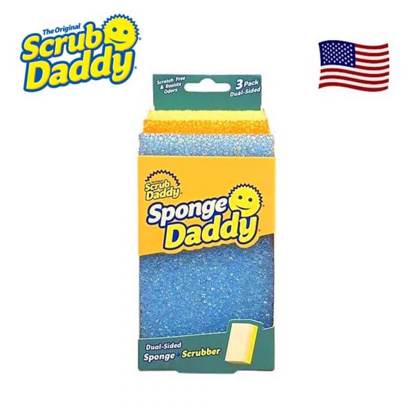  【Scrub Daddy】美國魔術老爹立潔去汙泡棉(3入) 