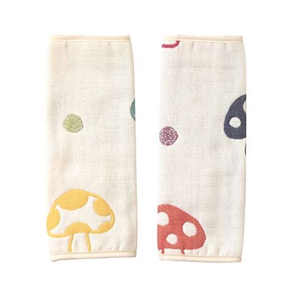 Hoppetta六層紗繽紛蘑菇背巾口水巾 