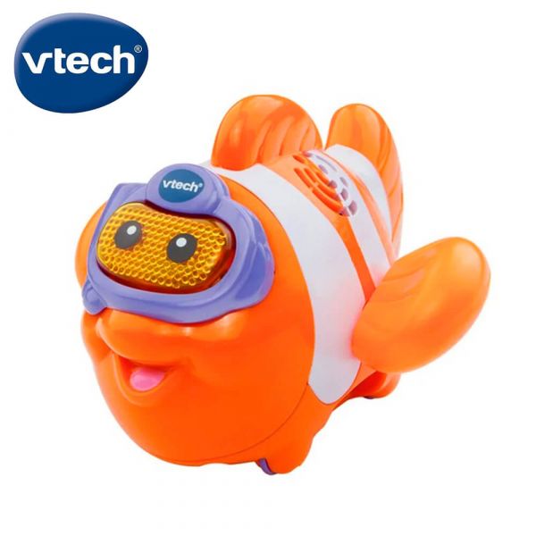 【Vtech】2合1嘟嘟戲水洗澡玩具系列(熱情小丑魚)